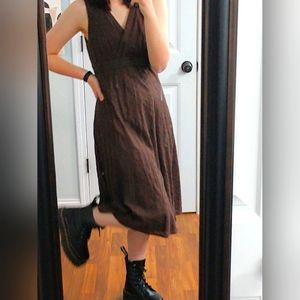 Brown Fairycore / Fairygrunge dress
